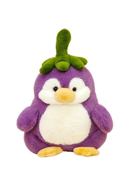 Kawai - Purple Penguin Plush Toy - Cozy &amp; Sweet