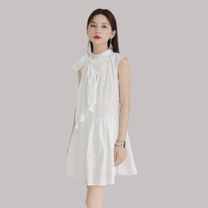 Bow Knot Short Dress