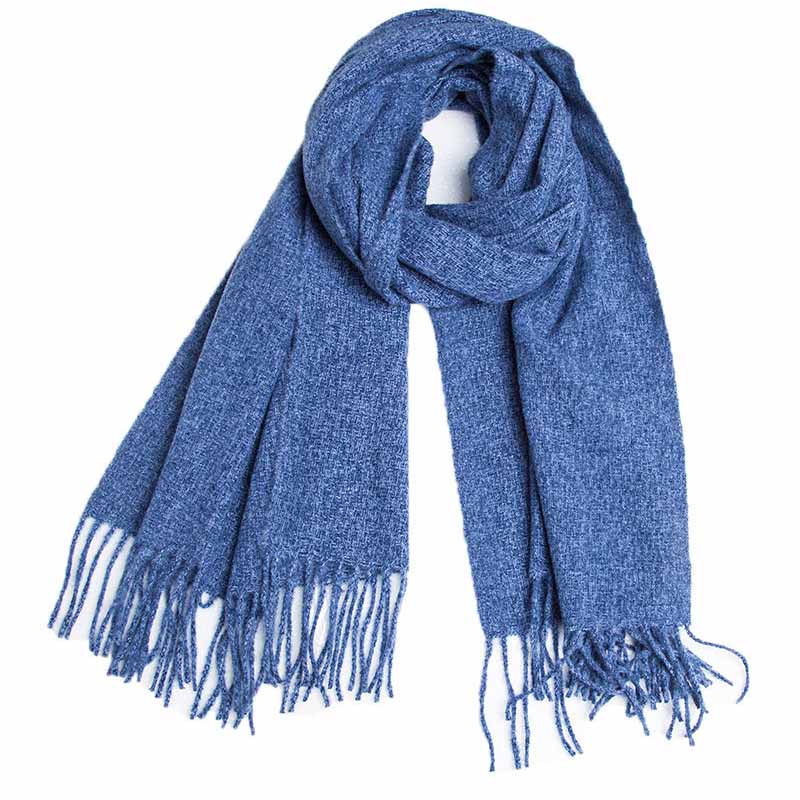 Winter Thick Warm Shawl Tassel Soft Scarf