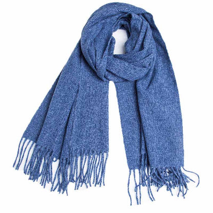 Winter Thick Warm Shawl Tassel Soft Scarf