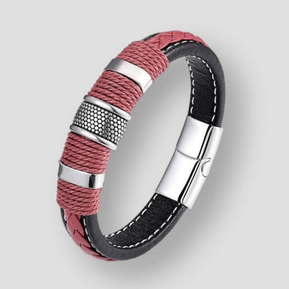 North Royal Leather Rope Bracelet