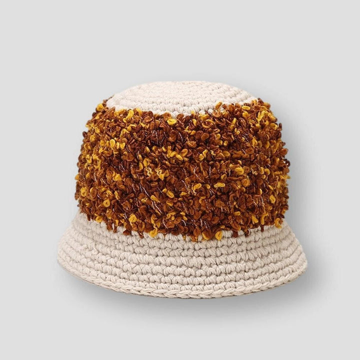 Brown Bucket Hat