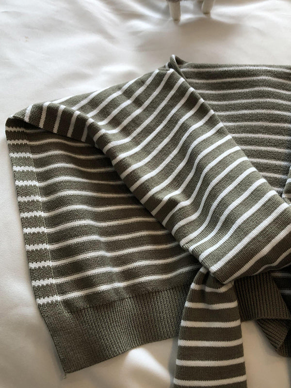 Original Leisure Striped Shawl&Scarf