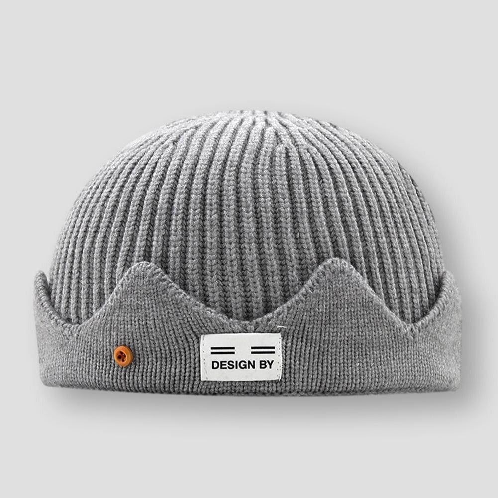 Saint Morris Zig-Zag Knitted Beanie