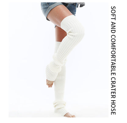 Adult Yoga Leg Cover Warm Wool Sock Long Bottom Socks Ankle Warm