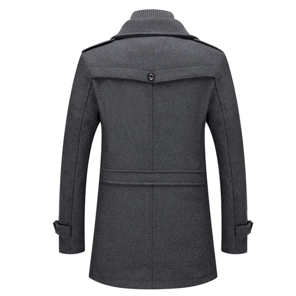 Sky Madrid Wool Trench Coat