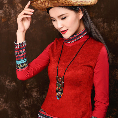 National Style And Creative Tassel Necklaces, Female Pendants, Ornaments, Vintage Sweater Chains