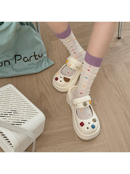 Rufia - Lolita Mesh Socks - Sweet &amp; Airy