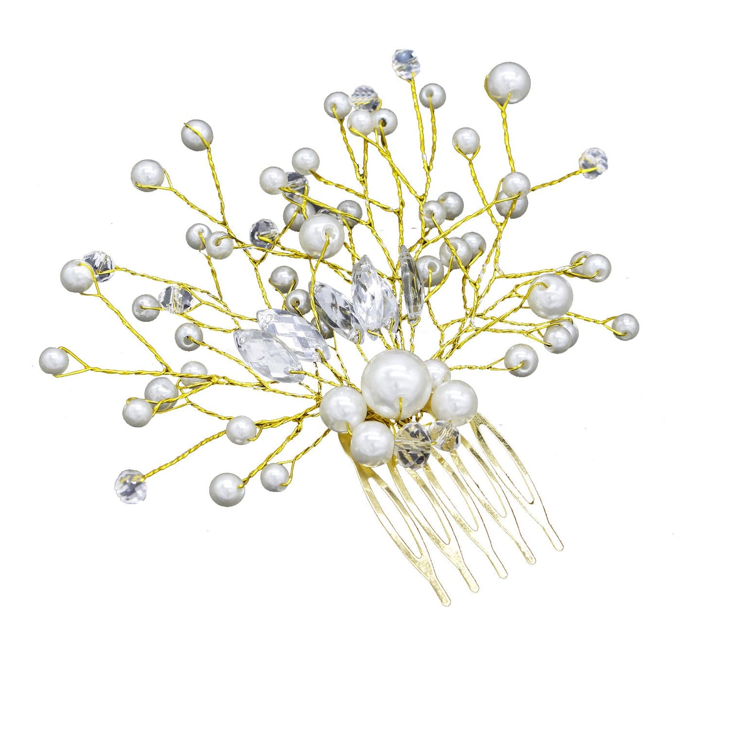 Pearl Bridal Hair Comb Hair Accessory for Weddings