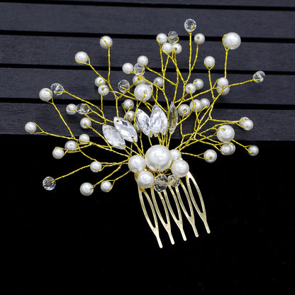 Pearl Bridal Hair Comb Hair Accessory for Weddings