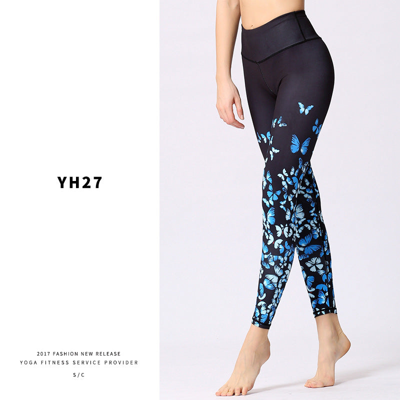 Dance Yoga Clothes Women'S Outdoor Sports Fitness Pants