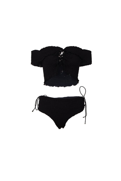 Summer New Sexy Cross Strap Two-Piece Bikini