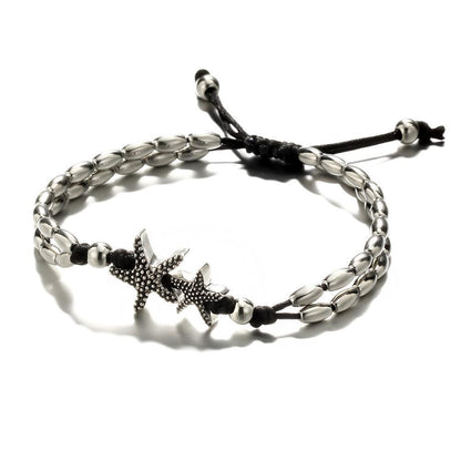 Summer Beach Starfish&Circle Footchain Accessories