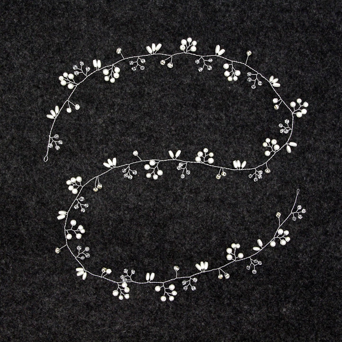 Handcrafted Pearl Headband Bridal Wedding Accessory