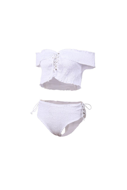Summer New Sexy Cross Strap Two-Piece Bikini