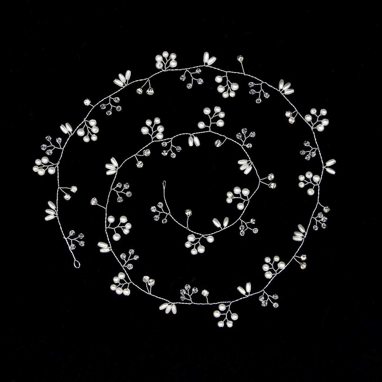 Handcrafted Pearl Headband Bridal Wedding Accessory