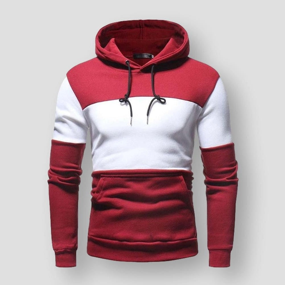 Sky Madrid Merced Striped Hoodie