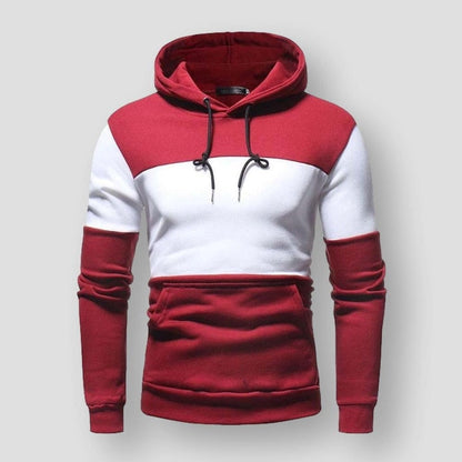 Sky Madrid Merced Striped Hoodie