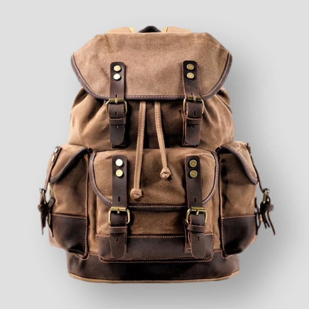 Sky Madrid Waterproof Canvas Backpack
