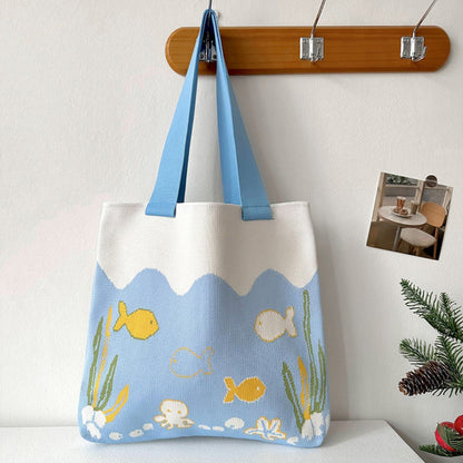 Cosbai - Undersea World Theme Shoulder Bag