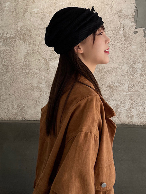 Simple Casual Solid Color Knitting Hat