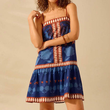 Troposa - Blue Floral Dress - Summer Style &amp; Charm