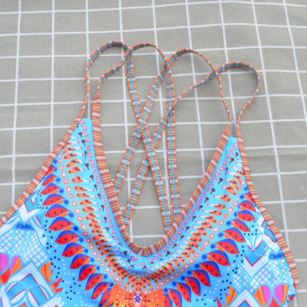New Ladies One-Piece Ethnic Swimwear