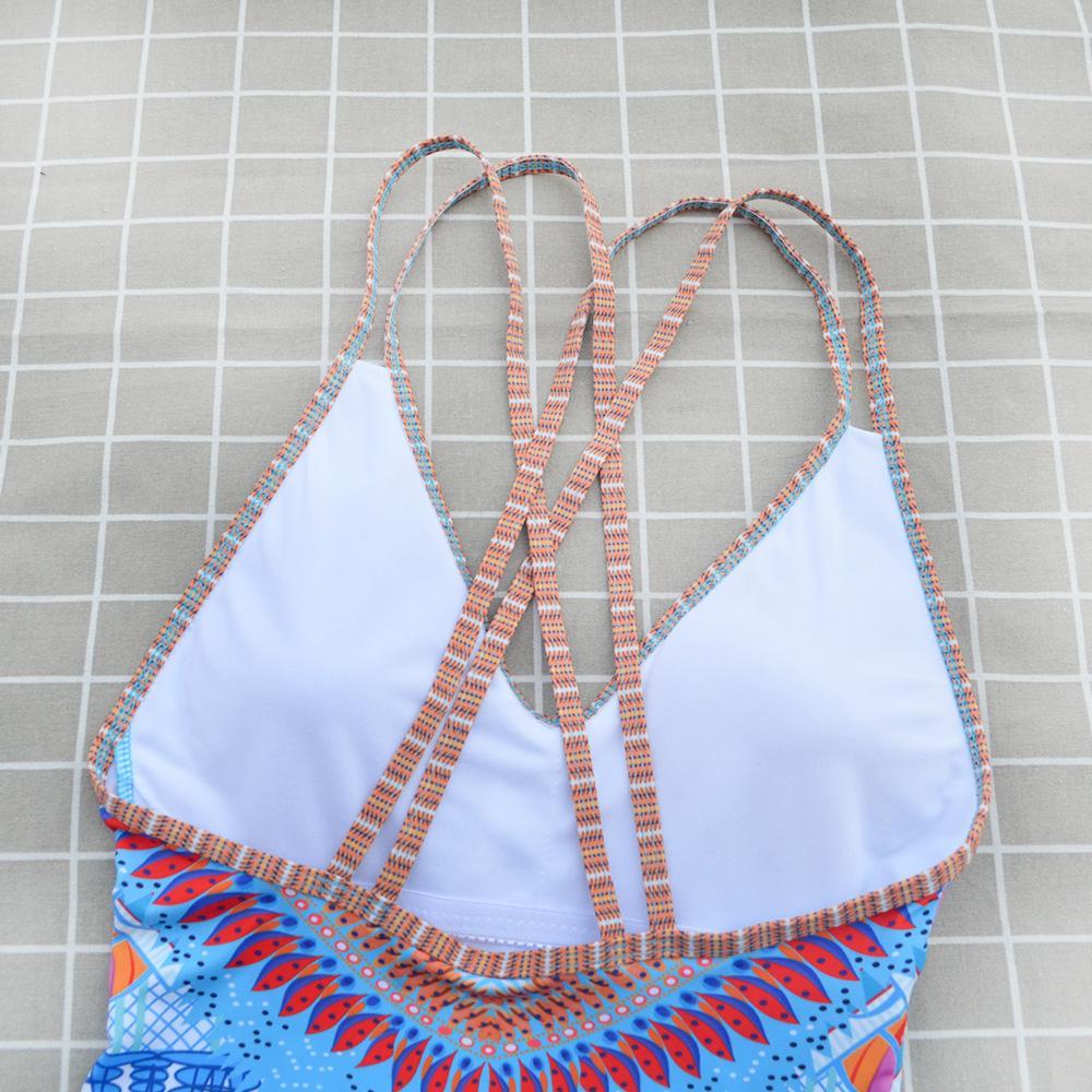 New Ladies One-Piece Ethnic Swimwear