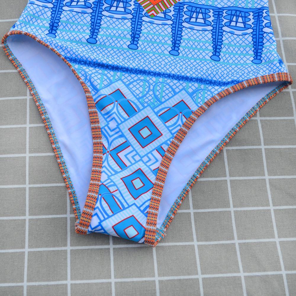 New Ladies One-Piece Ethnic Swimwear
