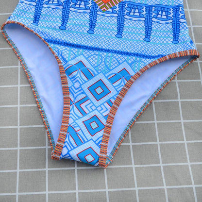 New Ladies One-Piece Ethnic Swimwear