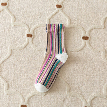 Rufia - Bohemian Vertical Striped Socks