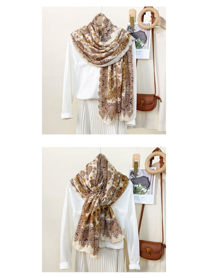 Scarvii - Bohemian Paisley Shawl Scarf for Women