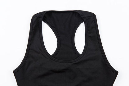 Solid Color Women'S Yoga Fitness Bra And Trousers Sport Yoga Set