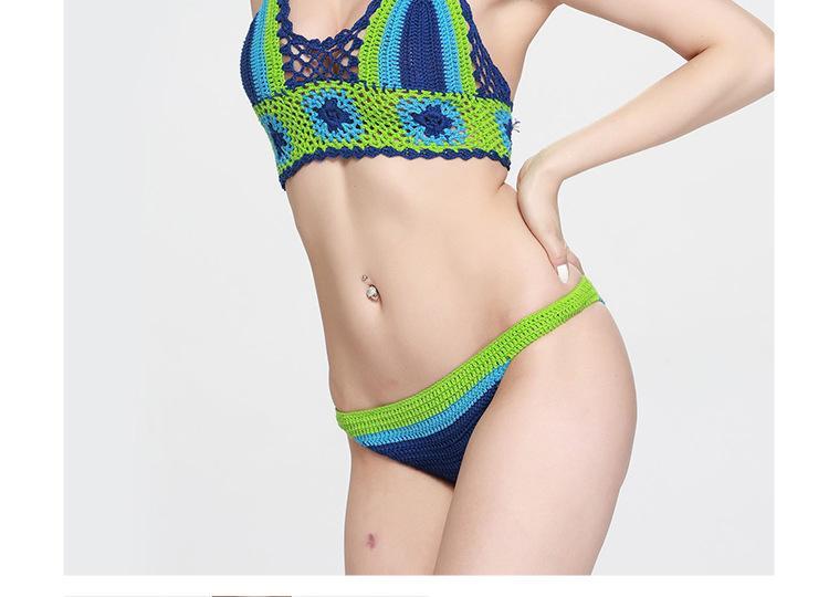 New Knitted Sexy Split Swimwear