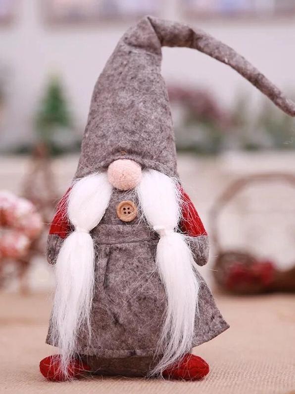 Forest Old Man Tied Beard Without Face Doll Window Arrangement Supplies