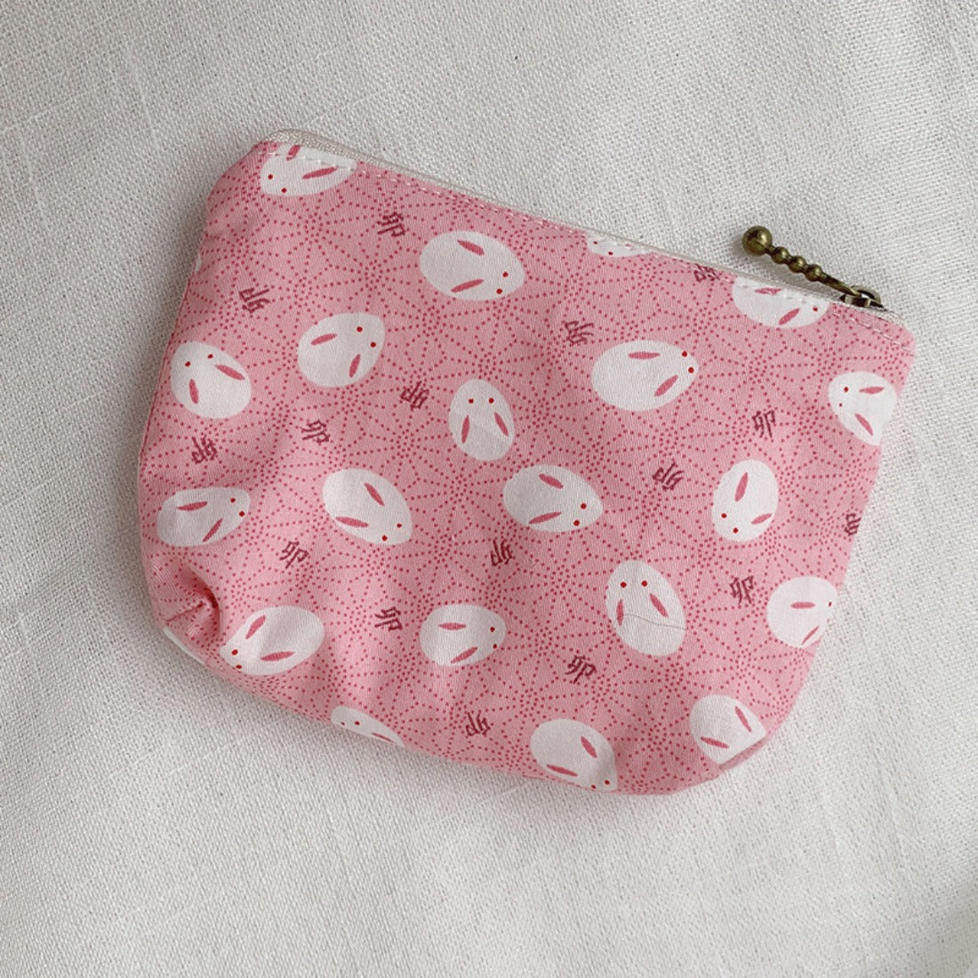 Cosbai - Canvas Printed Coin Purse