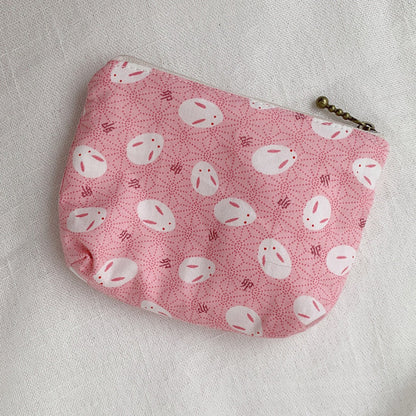 Cosbai - Canvas Printed Coin Purse