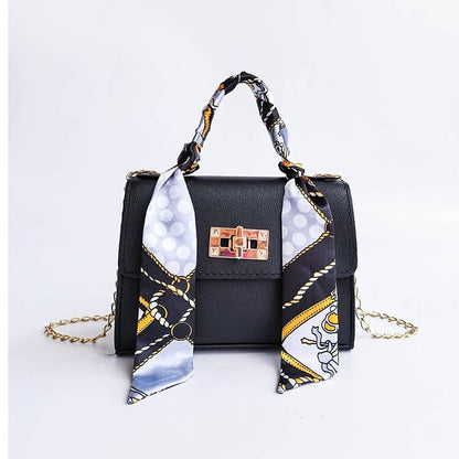 Women's Elegant Niche Fashion Silk Scarf Handbag