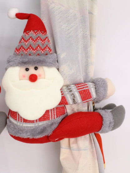 Xris - Christmas Cartoon Curtain Holdback Holder - Festive Decor