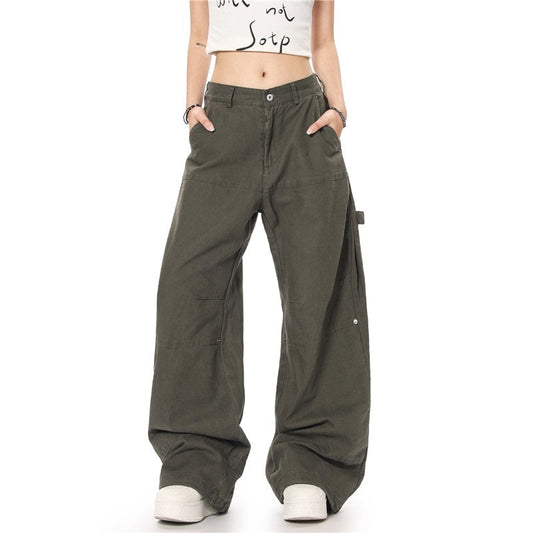 Loose Wide Leg Straight Casual Pants