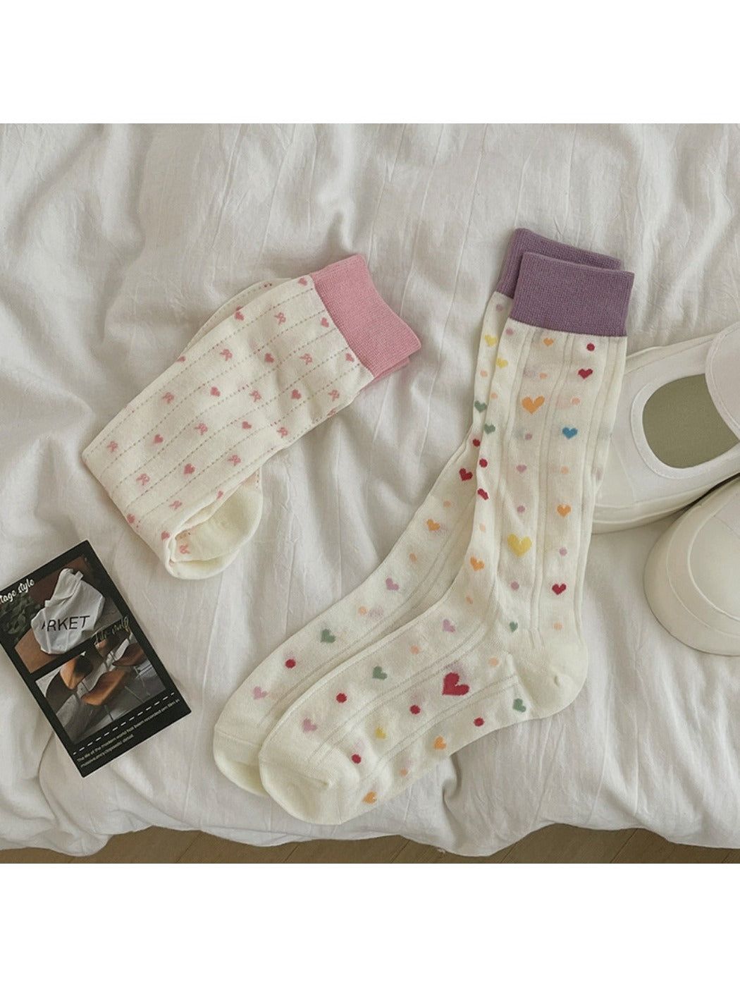 Rufia - Lolita Mesh Socks - Sweet &amp; Airy