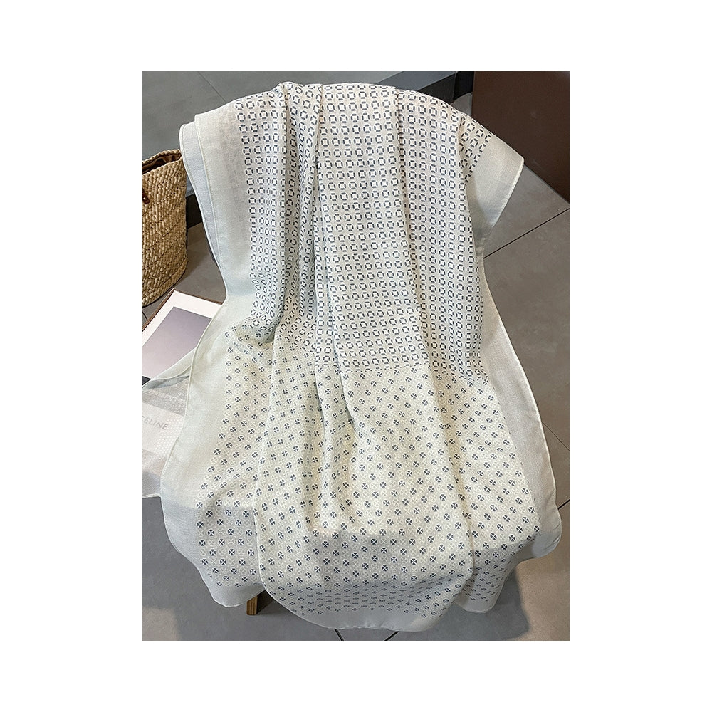 Linen Printed Sun-Proof Warm Shawl Scarf