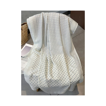 Linen Printed Sun-Proof Warm Shawl Scarf