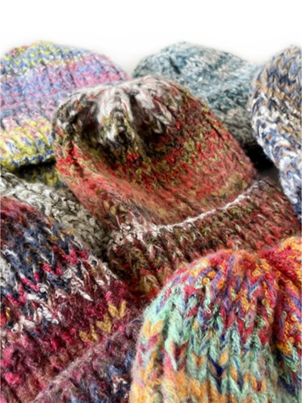 Haila - Vintage Gradient Knitted Warm Beanie