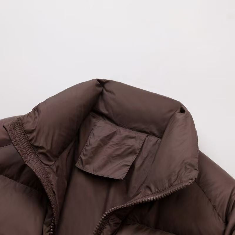 Solid Color Short Cotton Jacket