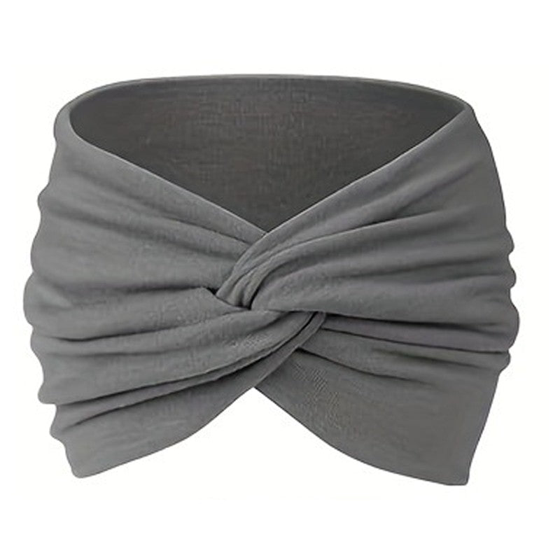 Solid Color Knot Elastic Headband