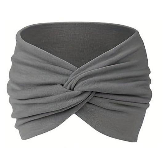 Solid Color Knot Elastic Headband
