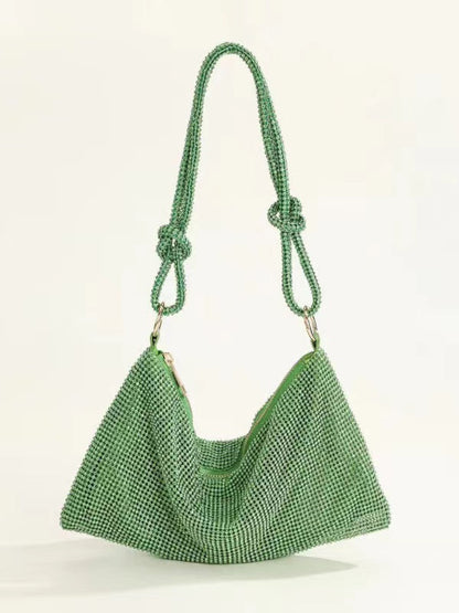 Light Luxury Banquet Underarm Bag Diamond Handbag