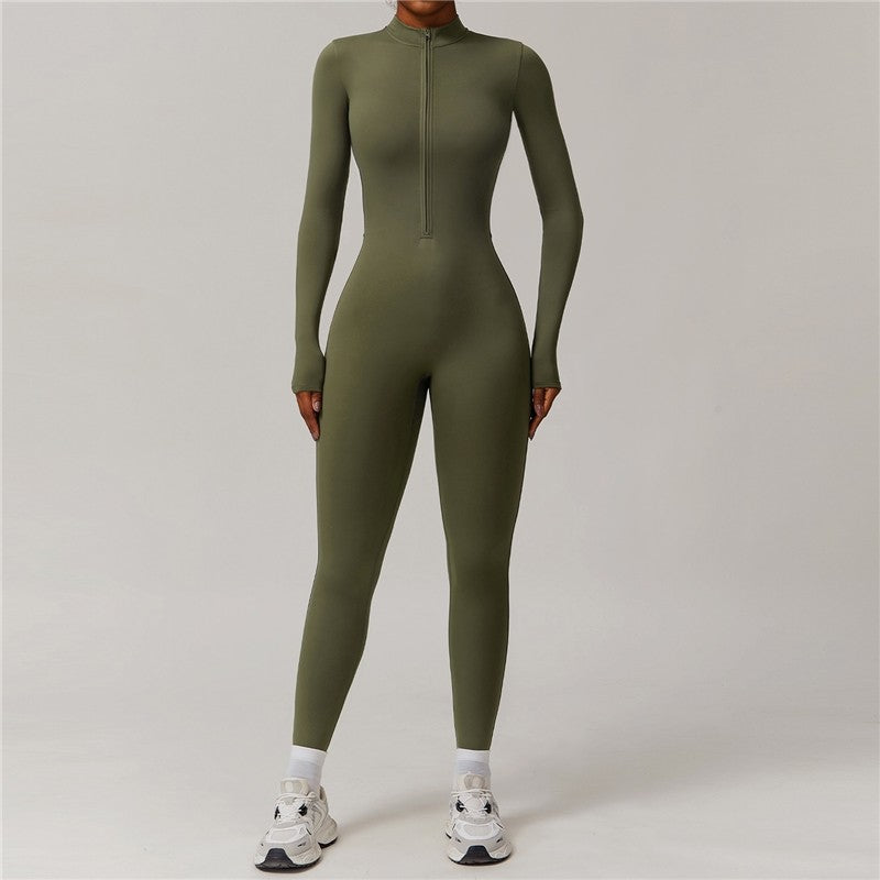 Solid Color Fleece Fitted Bodysuit