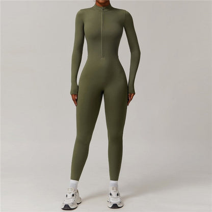 Solid Color Fleece Fitted Bodysuit